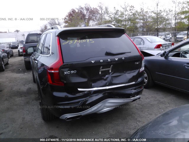 YV4A22PK1J1209130 - 2018 VOLVO XC90 T6 BLACK photo 6