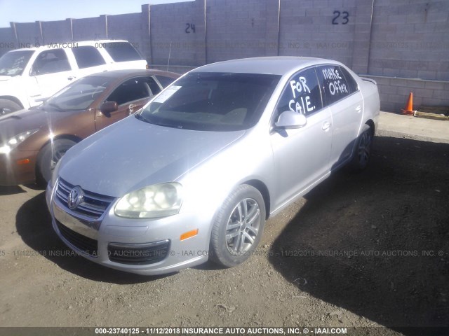 3VWRG81K56M671670 - 2006 VOLKSWAGEN JETTA 2.5 SILVER photo 2