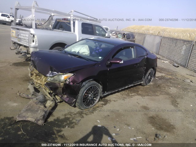 JTKDE177550013807 - 2005 TOYOTA SCION TC 勃艮第红 照片 2