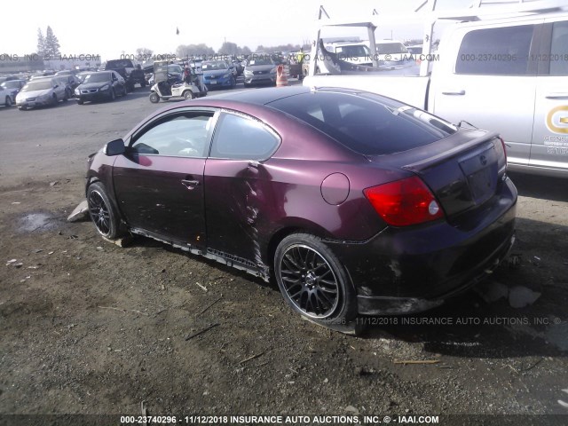 JTKDE177550013807 - 2005 TOYOTA SCION TC 勃艮第红 照片 3