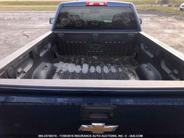 1GCNKNEC5H2318915 - 2017 CHEVROLET SILVERADO K1500/K1500 LS BLUE photo 8