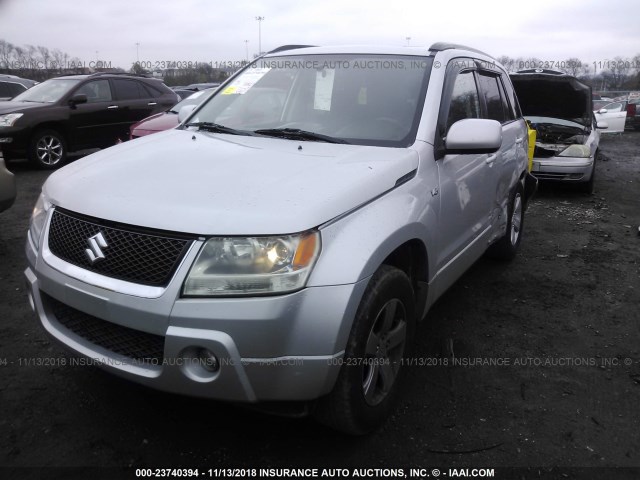 JS3TE944084100587 - 2008 SUZUKI GRAND VITARA XSPORT SILVER photo 2