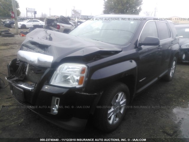 2GKALMEKXD6392970 - 2013 GMC TERRAIN SLE BLACK photo 2