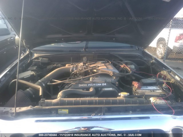 5TEGN92N93Z292331 - 2003 TOYOTA TACOMA DOUBLE CAB PRERUNNER BLACK photo 10