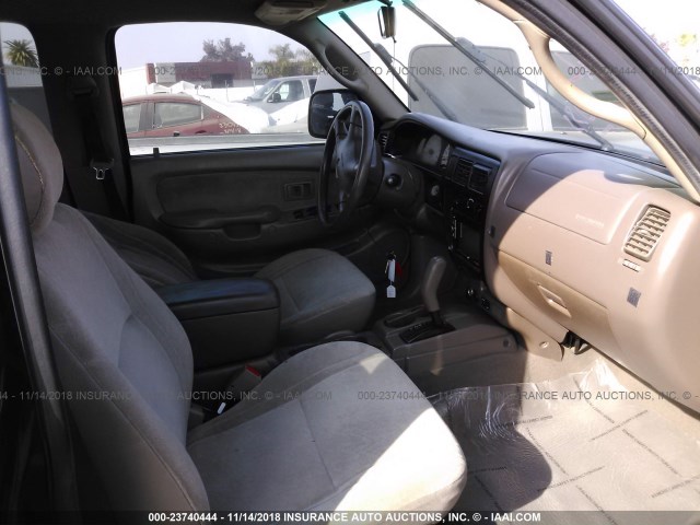5TEGN92N93Z292331 - 2003 TOYOTA TACOMA DOUBLE CAB PRERUNNER BLACK photo 5