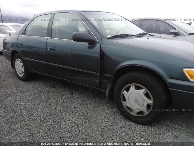 4T1BG22K9VU029622 - 1997 TOYOTA CAMRY CE/LE/XLE GREEN photo 6