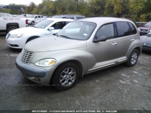 3C4FY48B52T358507 - 2002 CHRYSLER PT CRUISER CLASSIC GOLD photo 2