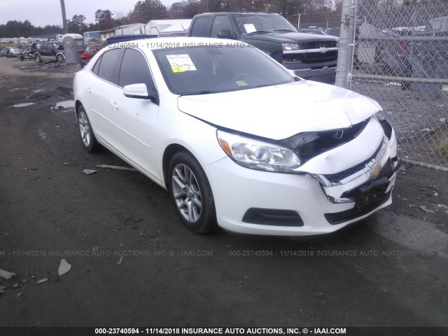 1G11C5SL1EF160532 - 2014 CHEVROLET MALIBU 1LT WHITE photo 1