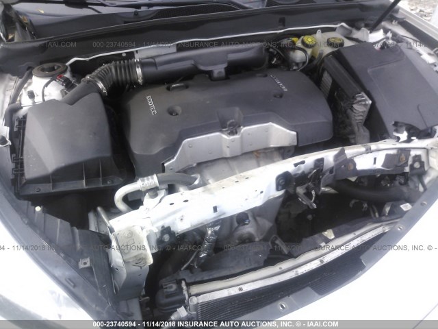 1G11C5SL1EF160532 - 2014 CHEVROLET MALIBU 1LT WHITE photo 10