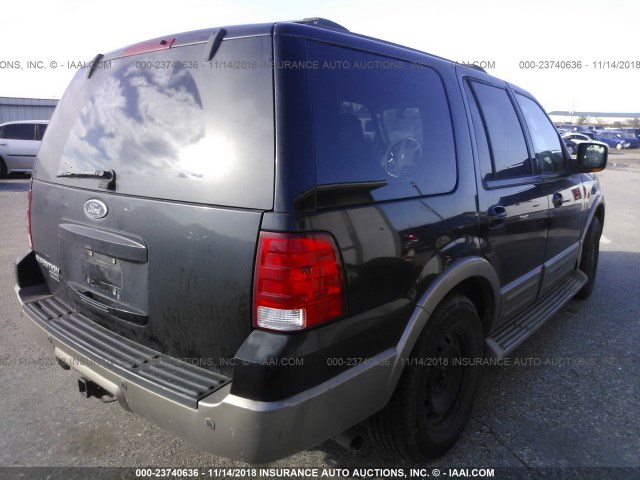 1FMFU17L64LA95426 - 2004 FORD EXPEDITION EDDIE BAUER BLACK photo 4