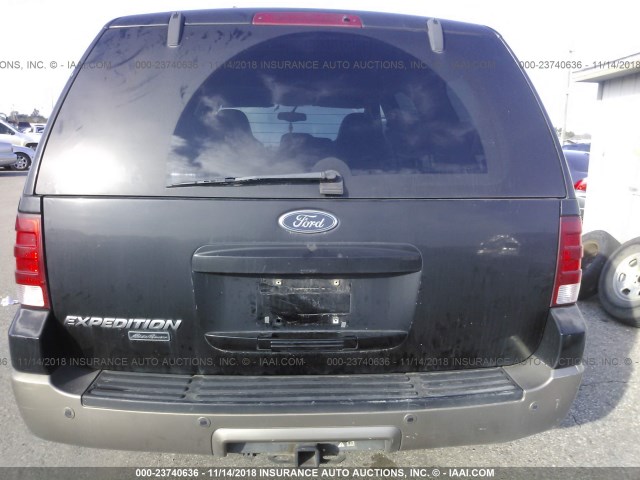 1FMFU17L64LA95426 - 2004 FORD EXPEDITION EDDIE BAUER BLACK photo 6