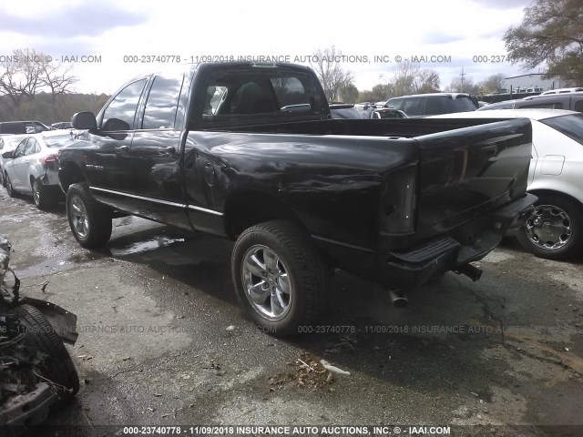 1D7HU18D23S243800 - 2003 DODGE RAM 1500 ST/SLT BLACK photo 3