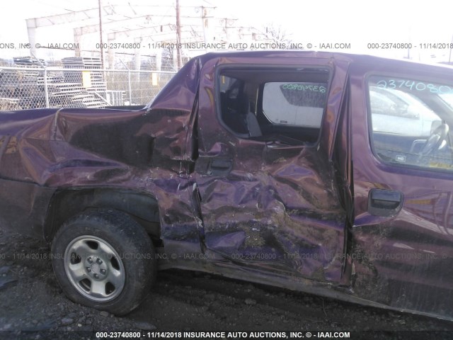 2HJYK16267H527487 - 2007 HONDA RIDGELINE RT RED photo 6