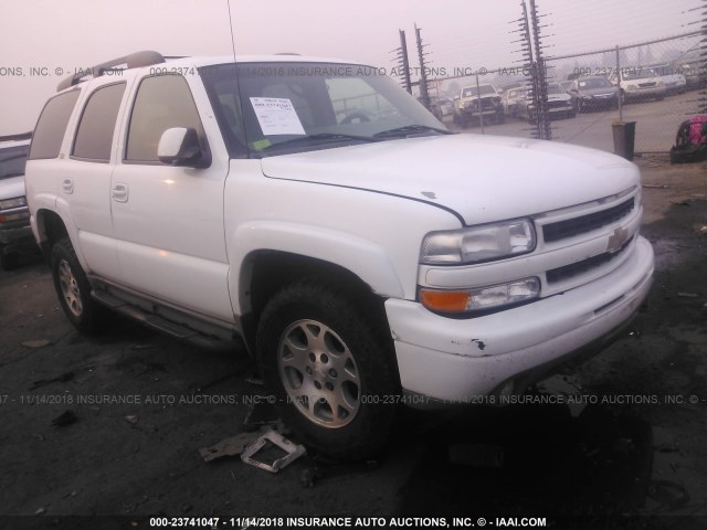 1GNEK13TX3R241535 - 2003 CHEVROLET TAHOE K1500 WHITE photo 1