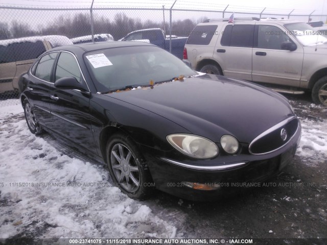 2G4WE587961142012 - 2006 BUICK LACROSSE CXS BLACK photo 1