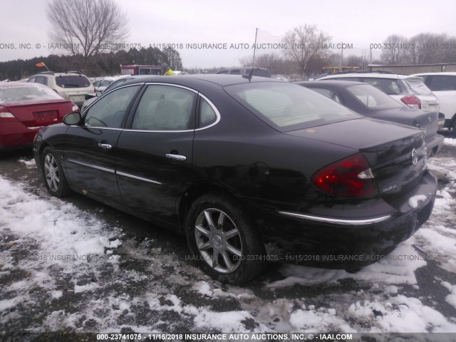 2G4WE587961142012 - 2006 BUICK LACROSSE CXS BLACK photo 3