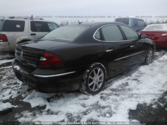 2G4WE587961142012 - 2006 BUICK LACROSSE CXS BLACK photo 4