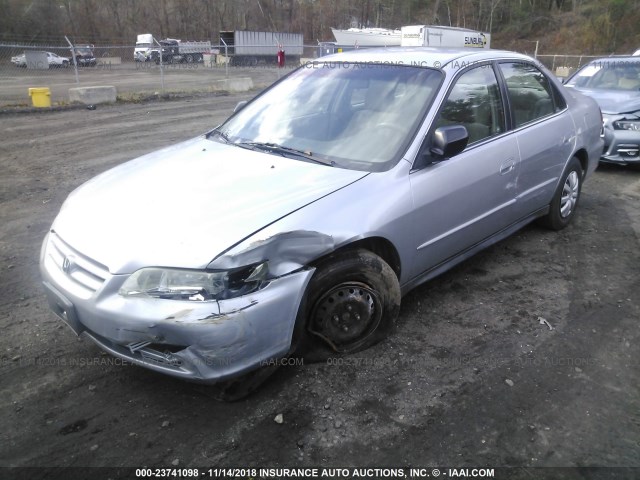 1HGCF86612A089338 - 2002 HONDA ACCORD VALUE SILVER photo 2