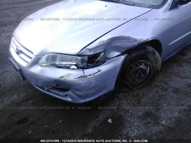 1HGCF86612A089338 - 2002 HONDA ACCORD VALUE SILVER photo 6