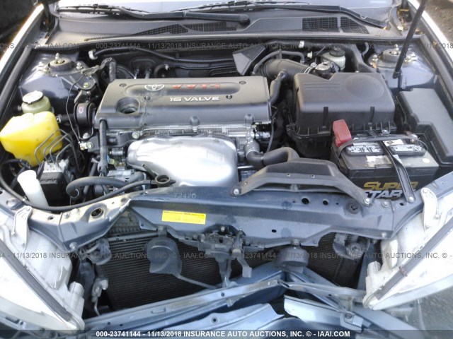 JTDBE32K120084083 - 2002 TOYOTA CAMRY LE/XLE/SE BLUE photo 10