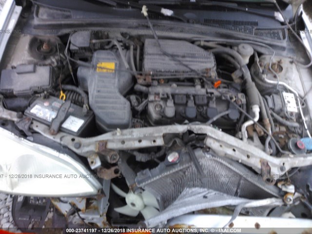 2HHES36692H003570 - 2002 ACURA 1.7EL TOURING SILVER photo 10
