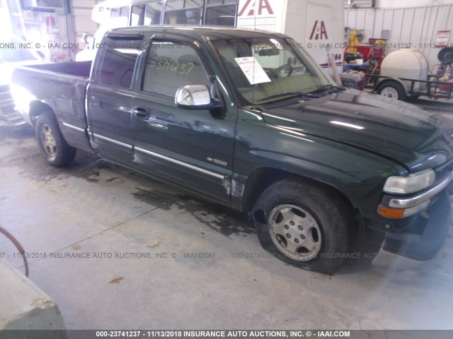 2GCEC19V121419225 - 2002 CHEVROLET SILVERADO C1500 GREEN photo 1