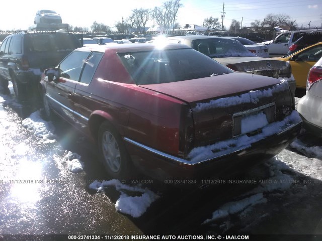 1G6EL12Y51B102859 - 2001 CADILLAC ELDORADO ESC RED photo 3