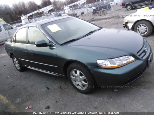 JHMCG66822C005760 - 2002 HONDA ACCORD EX/SE GREEN photo 1