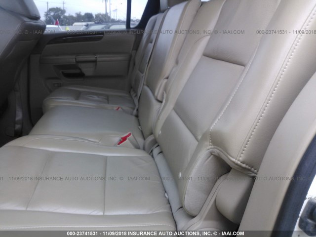 5N1BA0ND0CN617970 - 2012 NISSAN ARMADA SV/SL/PLATINUM WHITE photo 8