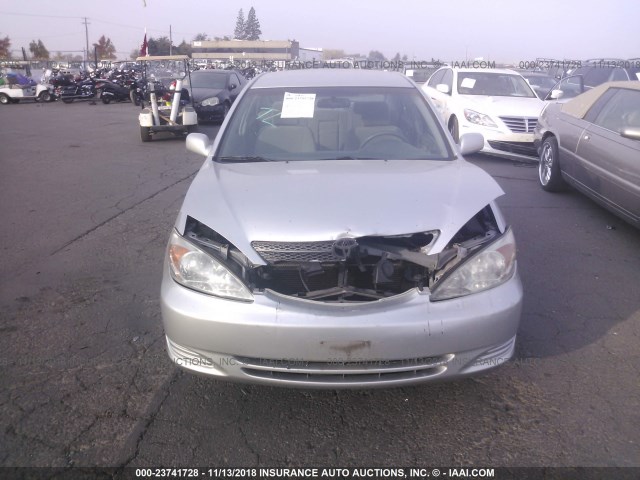 4T1BF30K73U556096 - 2003 TOYOTA CAMRY LE/XLE/SE SILVER photo 6