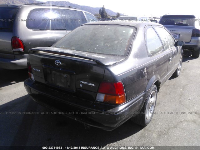 JT2AC52L8V0262249 - 1997 TOYOTA TERCEL CE BLACK photo 4