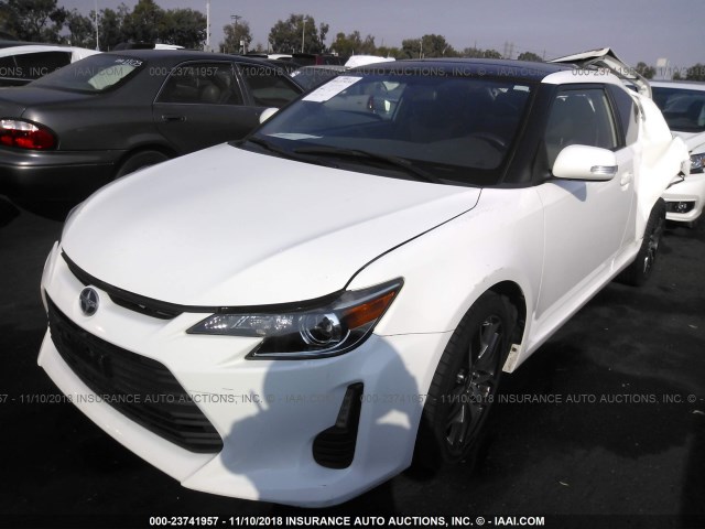 JTKJF5C77E3076970 - 2014 TOYOTA SCION TC 白色 照片 2