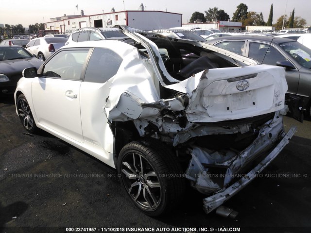 JTKJF5C77E3076970 - 2014 TOYOTA SCION TC 白色 照片 3