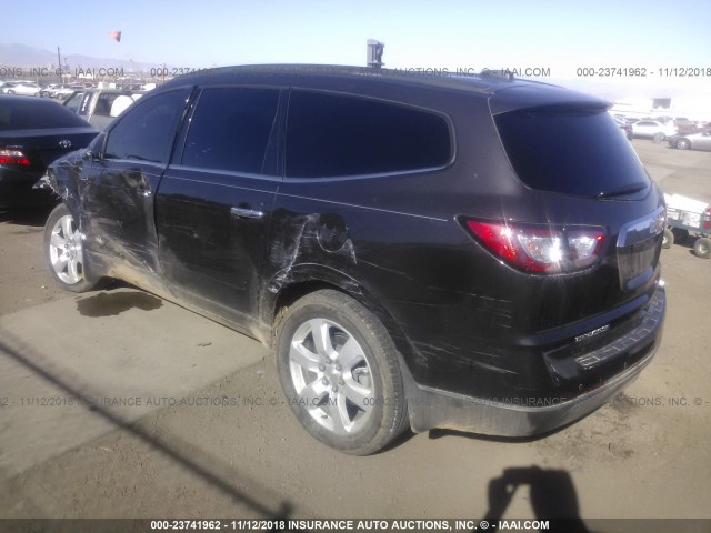 1GNKRGKD5HJ180290 - 2017 CHEVROLET TRAVERSE LT GRAY photo 3