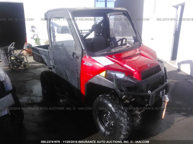 4XAUH9EA8DG280853 - 2013 POLARIS RANGER 900 XP EPS RED photo 1