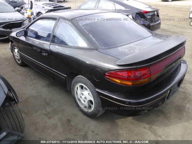 1G8ZH1272TZ239219 - 1996 SATURN SC2 BLACK photo 3