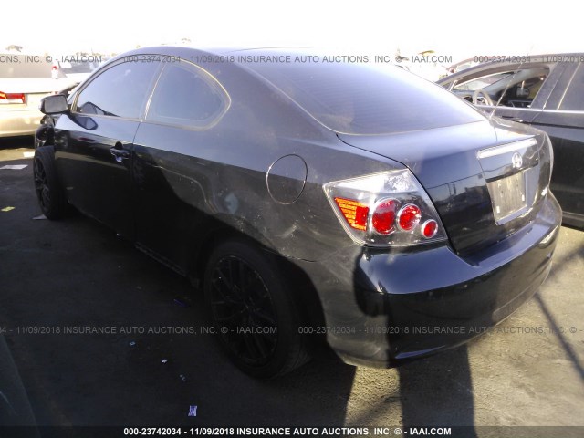 JTKDE167780231088 - 2008 TOYOTA SCION TC 黑色 照片 3