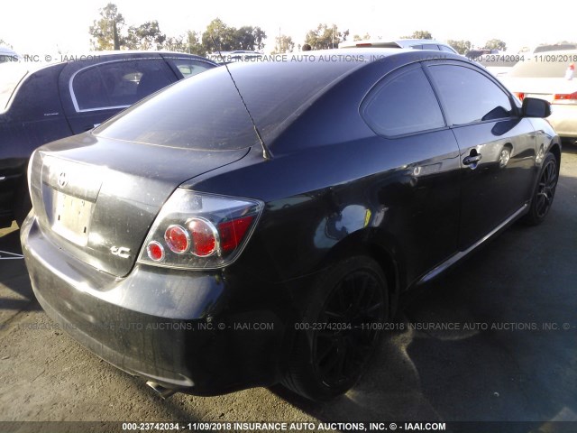 JTKDE167780231088 - 2008 TOYOTA SCION TC 黑色 照片 4