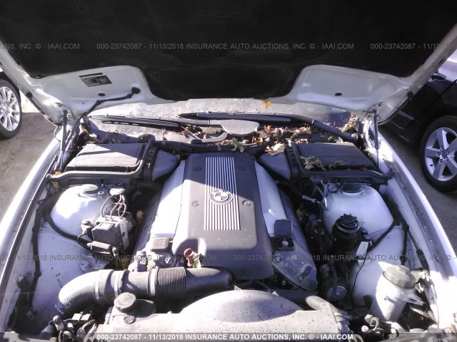 WBADN63482GN86099 - 2002 BMW 540 I AUTOMATIC Gümüş fotoğraf 10