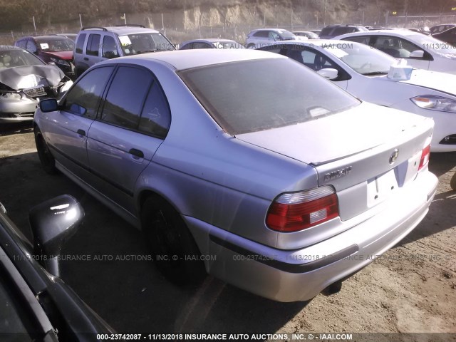 WBADN63482GN86099 - 2002 BMW 540 I AUTOMATIC Gümüş fotoğraf 3