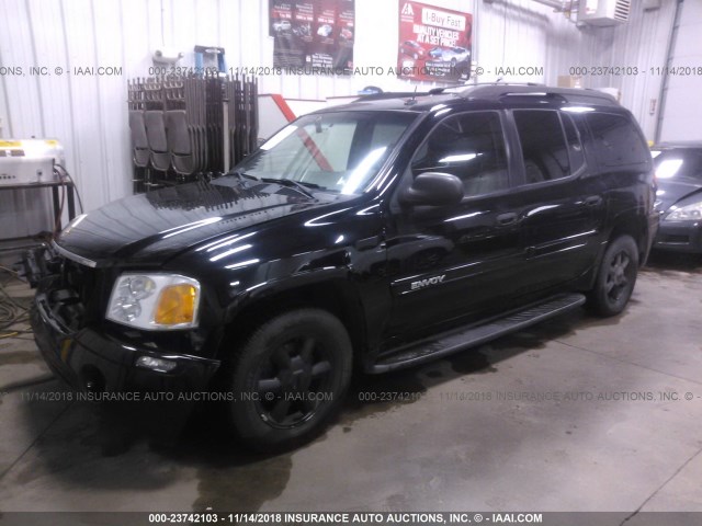 1GKET16S156117218 - 2005 GMC ENVOY XL BLACK photo 2