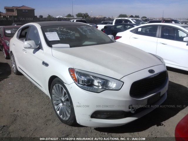 KNALU4D46F6026658 - 2015 KIA K900 WHITE photo 6