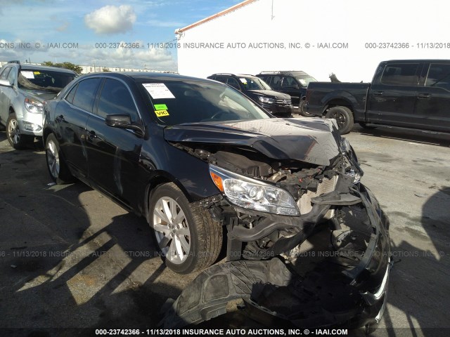 1G11E5SL3EF161000 - 2014 CHEVROLET MALIBU 2LT BLACK photo 1