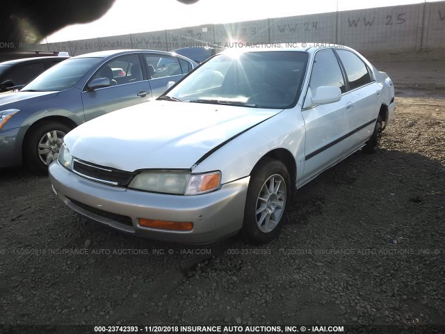 1HGCD5656TA125666 - 1996 HONDA ACCORD EX/EX-R WHITE photo 2