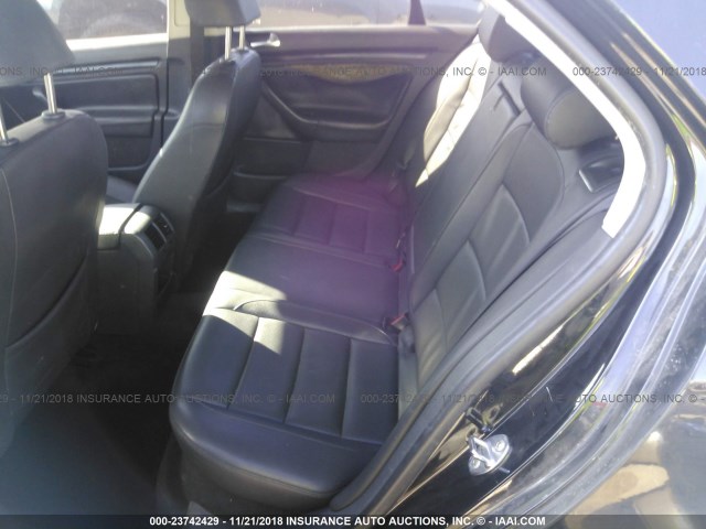 3VWRJ7AJ4AM044468 - 2010 VOLKSWAGEN JETTA WOLFSBURG 黑色 照片 8