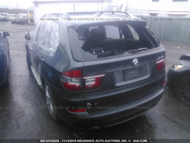 5UXZV8C50DL899511 - 2013 BMW X5 XDRIVE50I Gri fotoğraf 3