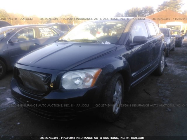 1B3HB48B48D505913 - 2008 DODGE CALIBER SXT BLACK photo 2