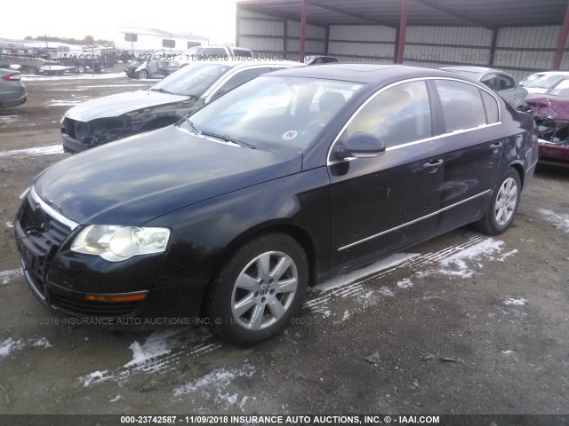 WVWAK73C56P065729 - 2006 VOLKSWAGEN PASSAT 2.0T/2.0T VALUE BLACK photo 2