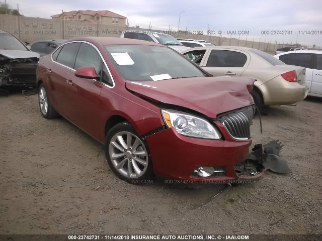 1G4PP5SKXE4243218 - 2014 BUICK VERANO RED photo 1