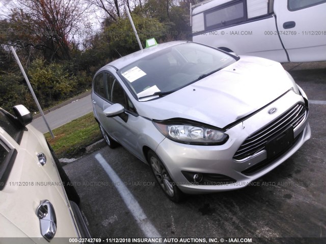 3FADP4EJ2EM179321 - 2014 FORD FIESTA SE SILVER photo 1